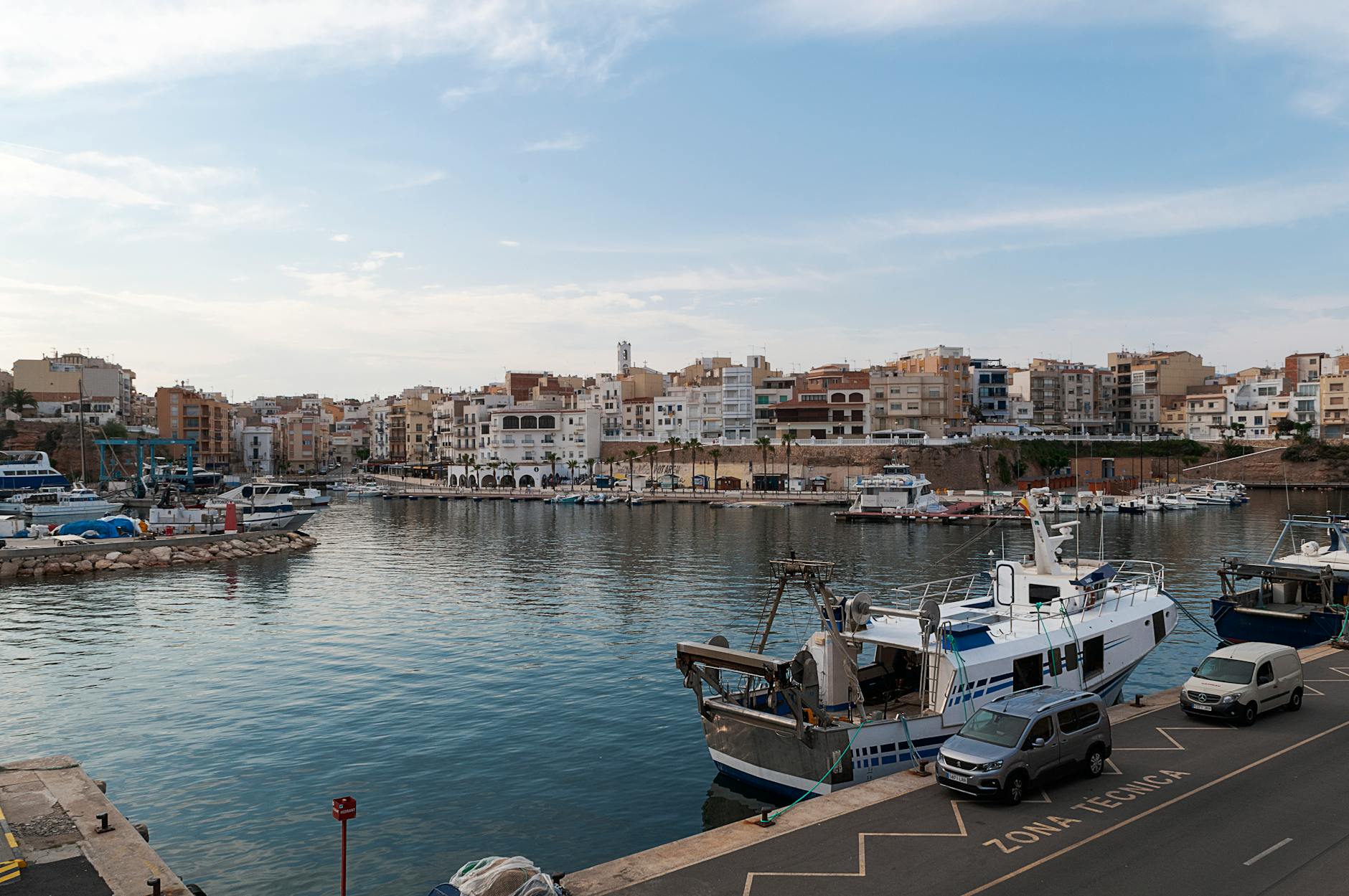 waterfront of lametlla de mar