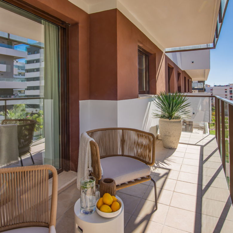 Modern 2-slaapkamer appartement aan de rand van het oude centrum van Estepona